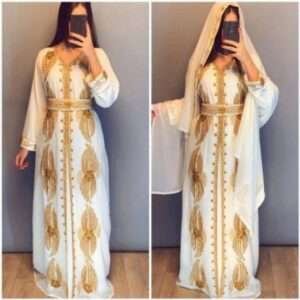 Islamic wedding gown caftan dress