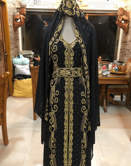 Amazon.com: KoC Women's Kaftan Maxi Dress Farasha Caftan KFTN113-Beige :  Clothing, Shoes & Jewelry