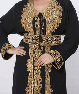 Dubai Kaftan Dress Long Gown