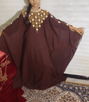 kids abaya muslim girls dress