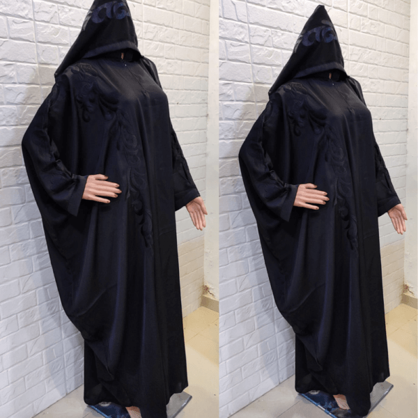 Beautiful Black Abaya Saudi Arabia (1)