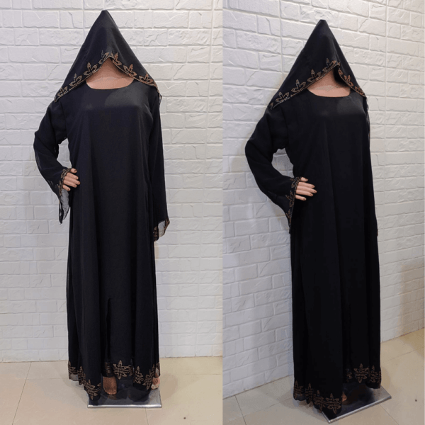 Black Burqa New Design (1)