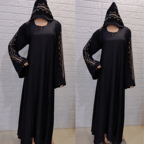 Dubai Abaya New Stylish Burqa Design (1)