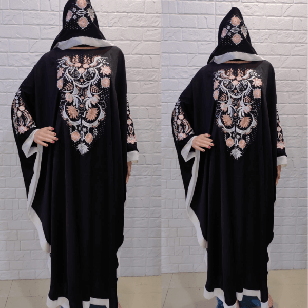 Dubai Modern Abaya Dress for Women (1)