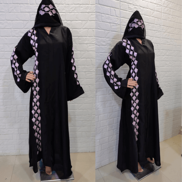 New !! Abaya Embroidery Designs Dubai (1)
