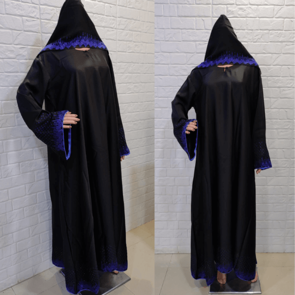abaya niqab black
