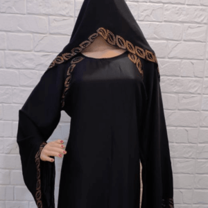dubai abaya burqa black