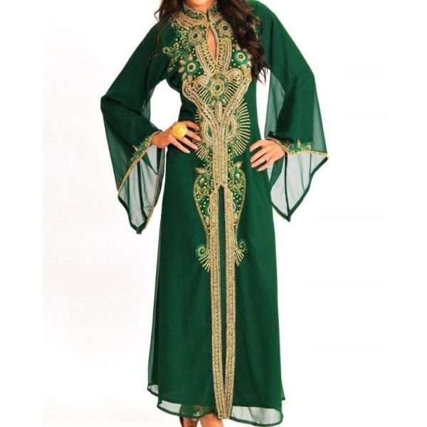 Arabian Moroccan Kaftan Dubai Dress