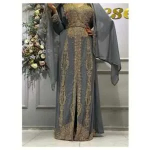 Dubai Royal Wedding Moroccan Kaftan