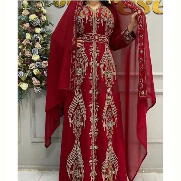 dubai arabic dress moroccan kaftan for wedding