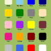 Colors Sheet