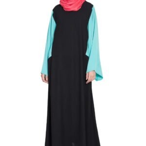 Elegant Modern Black Casual Abaya