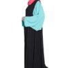 Elegant Modern Black Casual Abaya