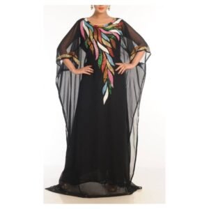 black kaftan dress for women for women (1)