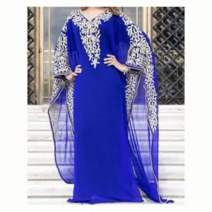 moroccan wedding gown, farasha jalabiya dress