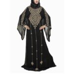 Black Moroccan Kaftan