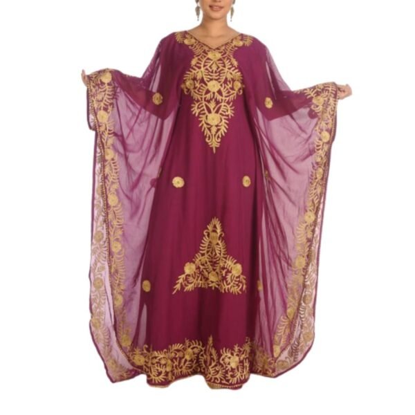 Fancy moroccan kaftan dress (1)