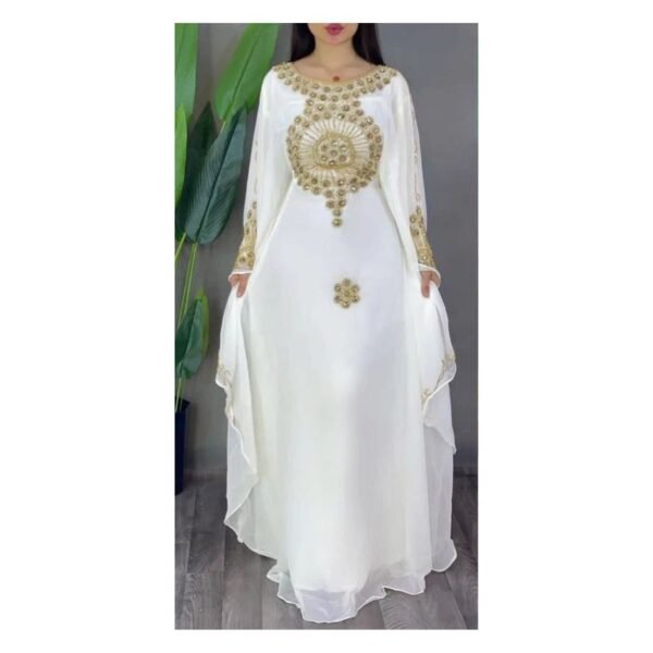 Moroccan Kaftan Arabic Abaya Dress