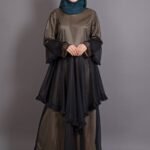 Beautiful Zig Zag Frill Funky Abaya