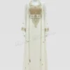 White Dubai Kaftan Dress with Gold Hand Embroidery Moroccan Bridal Kaftan Luxury Arabic Abaya Gown African Attire Shop (2)