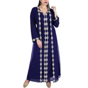 beautiful hand beaded kaftan dress dubai (1)