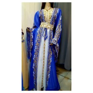 Women Dubai Kaftan Farasha Caftan Long Maxi Dress