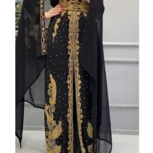 arabic-moroccan-kaftan-dress-black