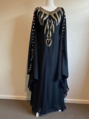 elegant moroccan kaftan bridesmaid gown abaya