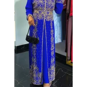 Moroccan kaftan arabic abaya maxi dress