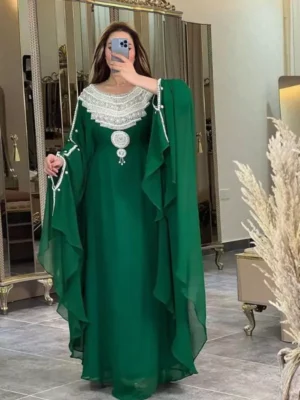 beautiful dubai moroccan kaftan dress