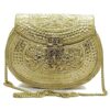 gold clutch purse