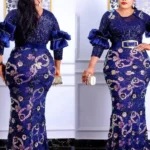 african plus size lace dresses