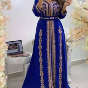 Dubai luxurious beads kaftan dresses for women