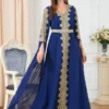 royal blue kaftan dress
