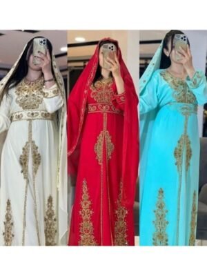 Royal Moroccan Dubai Kaftan Farasha