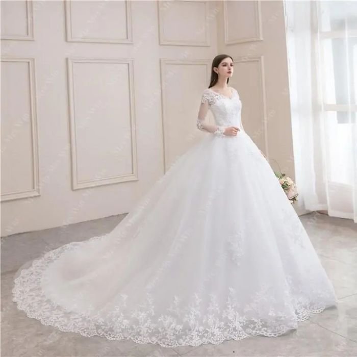 Custom Made Strapless Strapless Ballgown Wedding Dress With Ruched Tulle,  Sweep Train, Corset, And Lace Up Back Simple And Elegant Bridal Gresses  From Newdeve, $112.53 | DHgate.Com