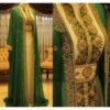 Luxurious Hand-Beaded Moroccan Caftan Arabic Maxi Dress for Women