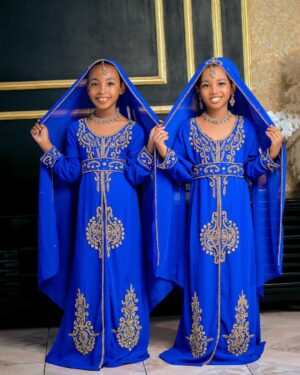 Baby Girl's Embroidered Kaftan Dress