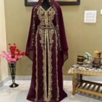 Dubai Moroccan Beaded Kaftan Plus Size Arabian (1)