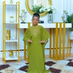 Muslim Baby Girl Kaftan Dress