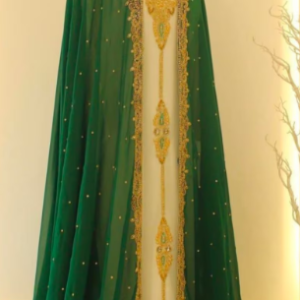 Stunning Masterpiece Handcrafted Latest Kaftan Gown (Full Set)