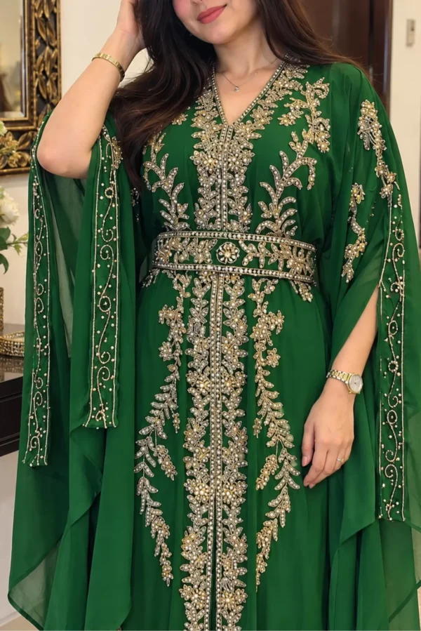 emerald-green-moroccan-kaftan-dress-with-gold-embroidery-and-flowing-cape-sleeves-2-6a9ab0321364e