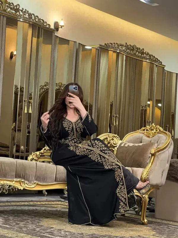 Party Wear Dubai Kaftan Dress Perfect for Every Celebration (6)