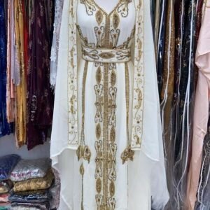 Nikah White Kaftan for Wedding