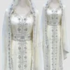 Royal White Wedding Islamic Kaftan (1)