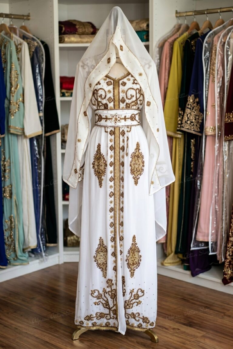 Elegant Kaftan Wedding Gowns | Customizable Styles for Every Bride ...