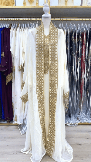 white Moroccan kaftan44