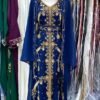 royal blue Kaftan Dress for Wedding guest