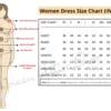 African Attire Shop Women Dress Size Chart