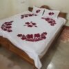 Applique Cutwork Cotton Bedsheet (1)